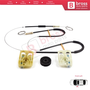Juego de Reparación de Elevalunas BWR5560, Puerta Delantera Izquierda para Octavia MK3 III 5E 2012-2021 4/5 Puertas 5E0837461 - Product Image 6