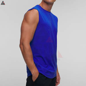 เสื้อกล้ามผู้ชายสไตล์ใหม่ ผ้าถักผสมใยไผ่ แห้งเร็ว ใส่สบาย เหมาะกับการออกกำลังกาย ฟิตเนส หรือสวมใส่ลำลอง ขายส่ง ระบายอากาศได้ดี - Product Image 4