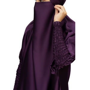 Abaya Islámica Holgada y Sencilla, Estilo Árabe de Dubái, Vestido Musulmán Modesto para Mujer, Estilo Natural, Gran Venta 2024 - Product Image 5
