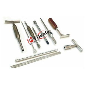 Bandeja Médica Dental Reforzada de Acero Inoxidable, Juego de Instrumentos Quirúrgicos Manuales Reutilizables con Certificación CE - Product Image 3