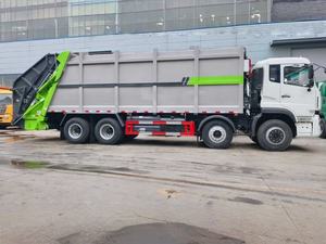 Camion compacteur de déchets DONGFENG 8x4 extra large de 35 m³ à 12 roues pour le transfert de déchets urbains à grande échelle - Product Image 5