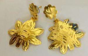 Meilleures ventes de micro boucles d'oreilles plaquées or 18 carats faites à la main pour les femmes européennes Latin's Party Vintage Zircon Chaînes de haute qualité - Product Image 5