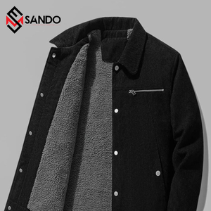 เสื้อแจ็คเก็ตยีนส์ฤดูใบไม้ผลิของผู้ชาย High Street วินเทจขนาดใหญ่หลวมแห้งเร็วกันน้ําและกันลมการออกแบบปัก - Product Image 1