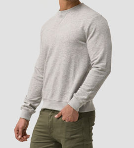 เสื้อสเวตเชิ้ตแขนยาวปักลายตามสั่ง คอกลม ผ้าฝ้าย 100% ทรงโอเวอร์ไซส์ สำหรับฤดูหนาว - Product Image 6