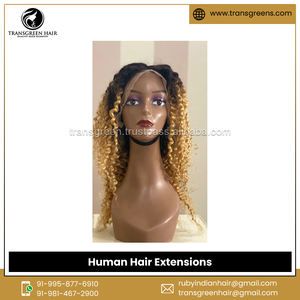 วิกผมต่อแบบหยิกลึก4x4ทำจาก100% ดิบจากอินเดีย - Product Image 2