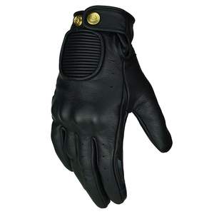 Gants d'équitation en cuir véritable de qualité supérieure unisexe à la mode, confortables, respirants et solides pour une utilisation quotidienne en moto - Product Image 3