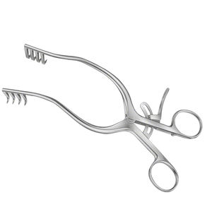 ANDERSON ADSON 190 mm 7.12 \ "Rétracteur manuel 4x4 dents en acier Instruments chirurgicaux vétérinaires à cliquet inclus - Product Image 1