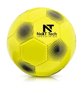 Balón de entrenamiento de fútbol de Next Tech Industries Material PU para fines de entrenamiento con diseño personalizado y logotipo personalizado - Product Image 1