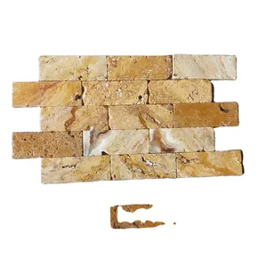 Turkey Light Travertine Silver Travertine Yellow Travertine Premium Quality Customized Luxury Decoration Wholesale Tile