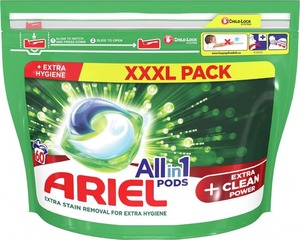 Pack géant pour Ariel All in 1 Pods 100 lavages Détergent à lessive en capsules Pratique pour les vies occupées - Product Image 2