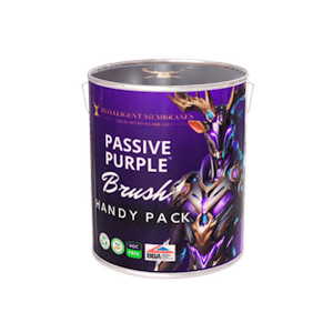Passive Purple Brush - Handy Pack (3,7 kg) - Vernice di Controllo del Vapore - Applicata con Pennello - Product Image 2