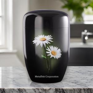 Red Rose European Customized Lacquered Finish Adult Cremation Urn Manufacturer <b>Memorial</b> Ashes <b>Keepsake</b> Jars Funeral Supplies Urn - Product Image 5