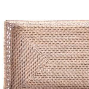 ตะกร้าหวายสานด้วยมือสำหรับเสิร์ฟพร้อมโต๊ะกาแฟสำหรับอาหารเช้าของตกแต่งบ้านและโรงแรม - Product Image 4