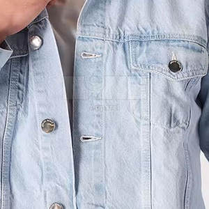 Meilleure vente Veste en jean 100% coton de qualité supérieure pour hommes, nouveau design fabriqué au Pakistan pour l'hiver - Product Image 6