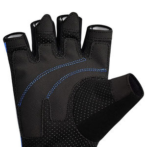 Guantes Deportivos Transpirables de Piel de Vaca, Medios Dedos, Impermeables, Ligeros, para Levantamiento de Pesas, Ciclismo, Entrenamiento - Product Image 6