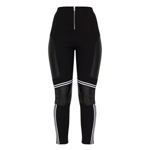 Leggings de sublimation à motif solide de qualité supérieure pour les amateurs de fitness Tissu durable avec impressions personnalisables pour des styles uniques - Product Image 2