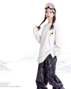 Pantalones de Esquí Holgados Unisex de Alta Calidad, Impermeables, Transpirables, Traje de Snowboard para Exteriores, Estilo Casual, Overoles para Esquiar - Product Image 5