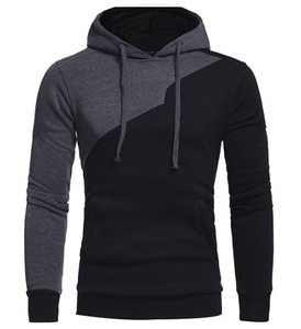 Alta calidad 3D Casual moda Sudadera con capucha Material polar 6XL tamaño bordado Logo Puff impresión Anti-retráctil dos tonos invierno Sudadera con capucha - Product Image 3