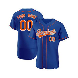 Vente en gros Design personnalisé maille sublimée Baseball Softball entraînement unisexe adulte jeunesse brodé court bouton respirant court - Product Image 6