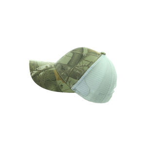 Casquette de baseball snapback unie à séchage rapide, style trucker, 5 panneaux, avec perforations laser, pour l'été et le golf - Product Image 6