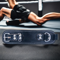 Soutien en cuir de qualité supérieure Gym Haltérophilie Sangle de cheville Jambes Fessiers Exercices Antidérapant Entraînement Fitness Formation Protection Unisexe
