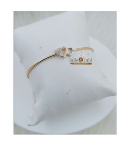 Bracelet en or 18 carats pour femme, diamant, Kada, conçu pour mettre en valeur la grâce féminine, style traditionnel et luxe moderne, en provenance d'Inde - Product Image 1