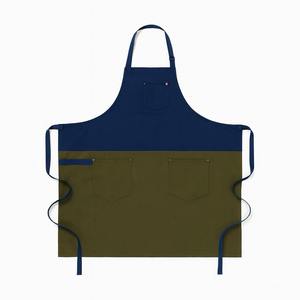 Delantal de Cocina sin Mangas Resistente al Agua de Algodón para Mujer, Delantal de Chef, Barista, para Servir en Restaurantes - Product Image 1