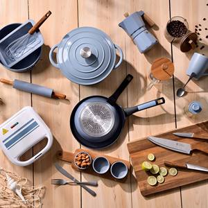 NOIA San Ignacio <b>Silicone</b> and Acacia <b>Wood</b> Kitchen <b>Utensil</b> Set of 5 - Product Image 3