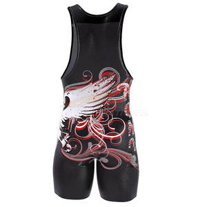 Cheap Price Personalized Sublimation Printing <b>Wrestling</b> Singlets Affordable Sportswear Singlets for Teams and Competitions - Product Image 3