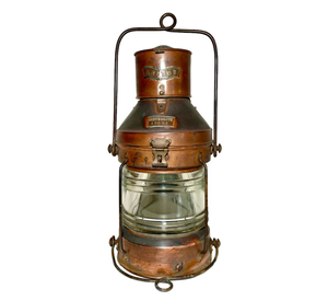 Lampe d'ancre maritime britannique vintage faite à la main, lampe de haute qualité - Product Image 2