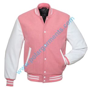 Veste universitaire unie personnalisable OEM en gros, très vendue Veste de baseball unisexe en laine de qualité supérieure pour les équipes, les écoles et les marques - Product Image 6