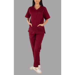 2024 Conjuntos de uniformes de hospital de nuevo estilo en MOQ bajo/Conjuntos de uniformes de hospital elásticos de poliéster con estilo más vendidos a la venta - Product Image 1