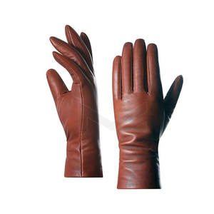 Guantes de cuero puro para conducir, a la moda, piel de oveja, 2023 - Product Image 1