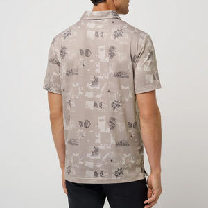 Vente directe usine – Chemise homme personnalisée populaire en Spandex/Coton, imprimée numériquement, unie, coupe classique, avec poche, anti-plis - Product Image 2