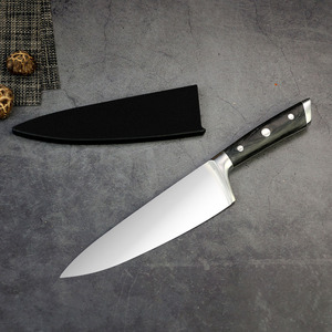 Couteau de cuisine artisanal ambidextre de qualité supérieure, personnalisable, service OEM ODM, PRESTIGE BLADES, compatible lave-vaisselle, vente en gros - Product Image 4