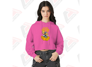 Stylish and Cozy Men's 100% Cotton Winter Crop Hoodie with Embroidered Digital Printing Beaded Customized Lightweight Layering - Product Image 3