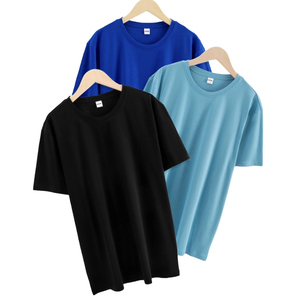 เสื้อยืดแขนสั้นสำหรับทุกเพศ180กรัมคอกลมผ้าฝ้าย100% พิมพ์ลายดิจิตอลสไตล์ตัวอักษรสำหรับผู้ชาย" - Product Image 5