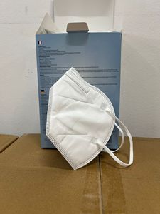 FFP3 EN149 Certified Category III PPE CE Certified Non-Woven Fabric 5-Layer Disposable Dustproof Face Masks Adjustable Nose Clip - Product Image 4