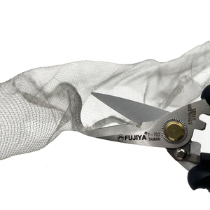 Ciseaux multi-outils d'électricien en acier inoxydable chromé noir, caractéristiques antirouille de qualité supérieure - Product Image 1