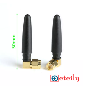 ETEILY Mejor 315MHz 2.5dBi Goma Pato Antena Perfil bajo con SMA (M) RA Conector para comunicación Hecho EN LA India - Product Image 4