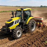Landwirtschaftliche Geräte 140PS Allradantrieb Landwirtschaftlicher Traktor Hochleistungs-Bewässerung Landwirtschaftliche Aufgaben