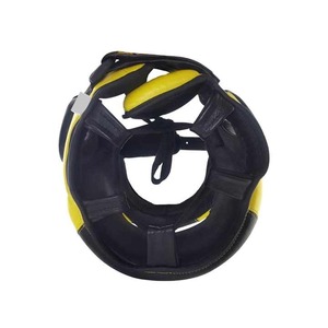 2025 nuevo diseño personalizado MMA Head Guard ligero de alta calidad PU cuero ropa de lucha con impresión de logotipo para deportes Fitness - Product Image 6