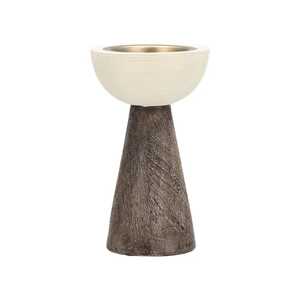 Porte-encens décoratif en laiton et bois d'acacia, écologique, à usage religieux, pour l'aromathérapie et la décoration intérieure - Product Image 6