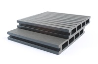 Planches de terrasse écologiques en WPC, dalles de terrasse en composite WPC pour extérieur, 145*25 mm, bois composite vietnamien de haute qualité, sol facile à assembler