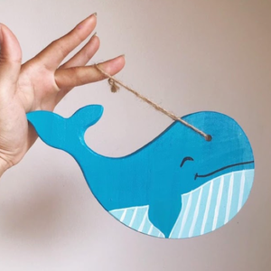 Ornement de poisson en bois fait à la main | Art en bois naturel, décoration de qualité supérieure, fournisseur d'exportation d'OEM/ODM - Product Image 2