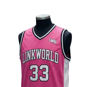 Camiseta de Baloncesto Personalizada para Hombre, 100% Poliéster, Sin Mangas, Sublimada, para Deportes de Verano - Product Image 4