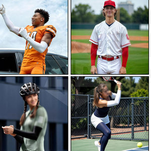 Venta al por mayor directa de fábrica mangas de brazo de color personalizado Venta caliente mangas de brazo hechas en Pakistán - Product Image 6