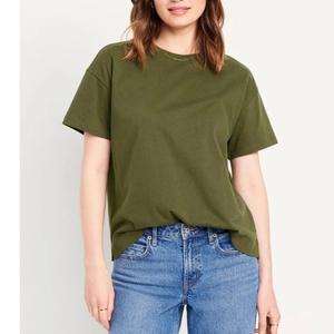 Camiseta de Algodón Puro para Mujer, Nueva Camiseta de Verano Moderna e Informal de Media Manga, Camiseta de Manga Corta para Hombre de Estilo Versátil de Proveedor BD - Product Image 5