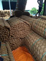 Tapis en fibre de coco naturelle de haute qualité, fabriqué à partir de fibres de noix de coco, pour des sols écologiques et des applications extérieures