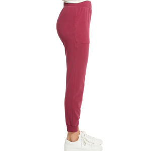 Pantalon de survêtement en molleton rouge pour femmes Joggers de gymnastique respirants confortables Offre Spéciale vêtements d'hiver avec Style avant plat personnalisable - Product Image 2